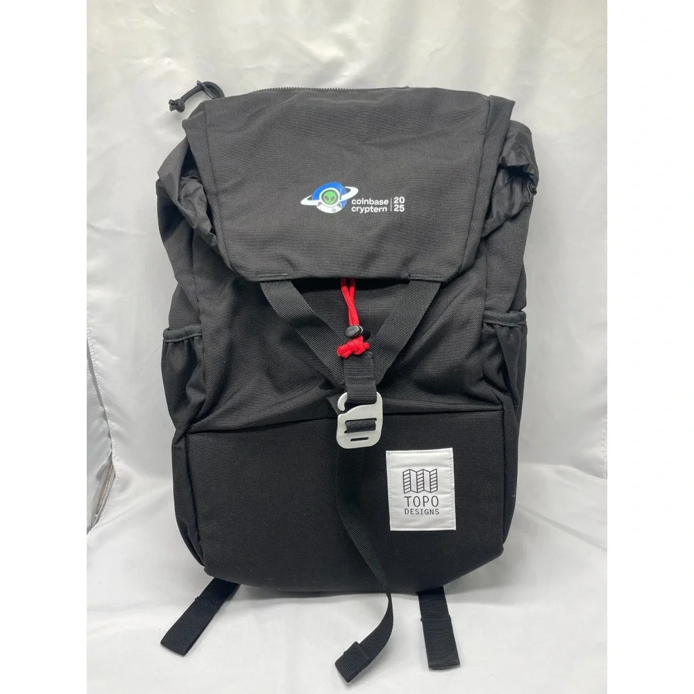 Coinbase TOPO DESIGNS Y Pack Black Backpack Laptop Bag Commuter‎